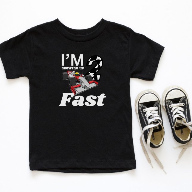 I'm Growing up two fast Two fast  birthday party Toddler T-Shirt (Creator Uploaded)