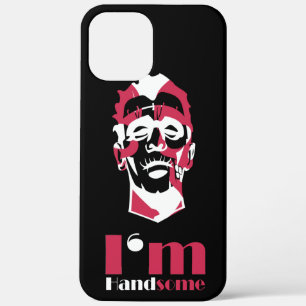 I'm handsome abstract face iPhone 12 pro max case