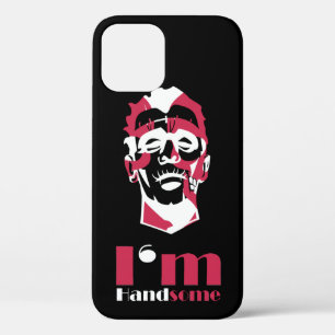 I'm handsome abstract face iPhone 12 case