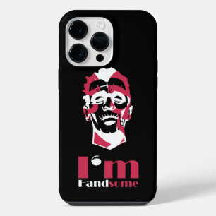 I'm handsome abstract face iPhone 14 pro max case