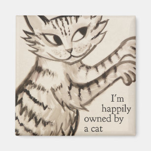 I'm Happily Owned by a Cat Magnet