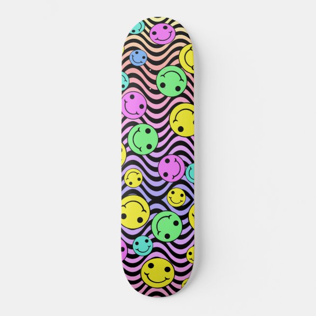 I'm Happy On the Inside  Skateboard (Front)