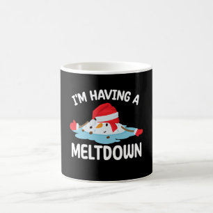 I'm Having A Meltdown Christmas Snowman Snow Coffee Mug