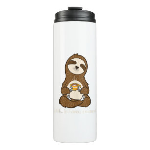 I'm Having A Moment Caffeine Coffee Cafe Otaku Com Thermal Tumbler
