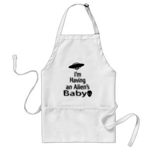 I'm Having an Alien's Baby Standard Apron