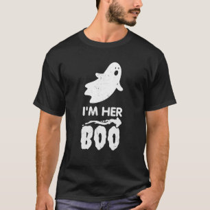 I'm Her Boo Halloween Ghost Matching Couple For T-Shirt