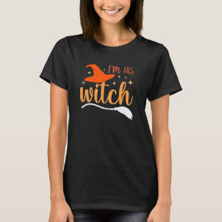 I'm Her Boo I'm His Witch T-Shirt
