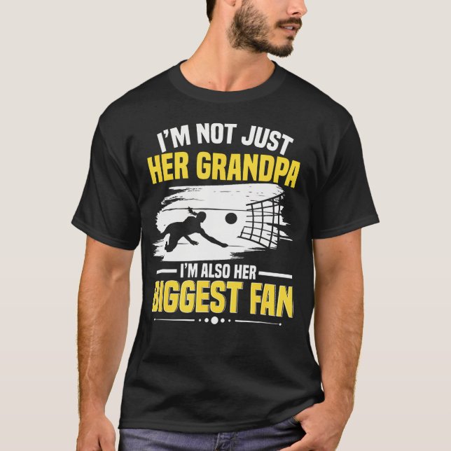 I'M Her Grandpa I'M Her Biggest Fan Grandfather Vo T-Shirt (Front)
