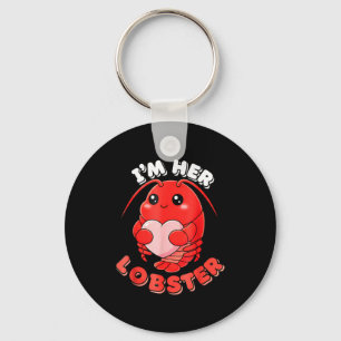 Im Her Lobster Matching Couple Valentines Day Wome Key Ring