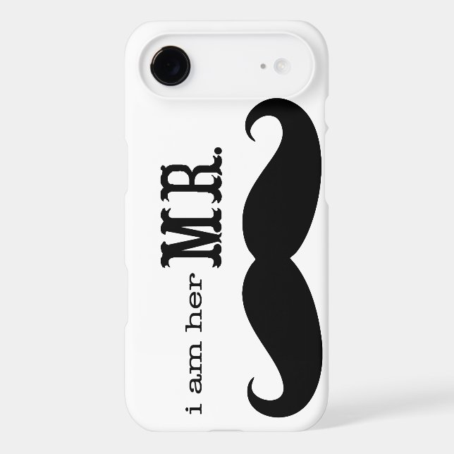 I'm Her Mr. Moustache Grooms Gifts (Back)