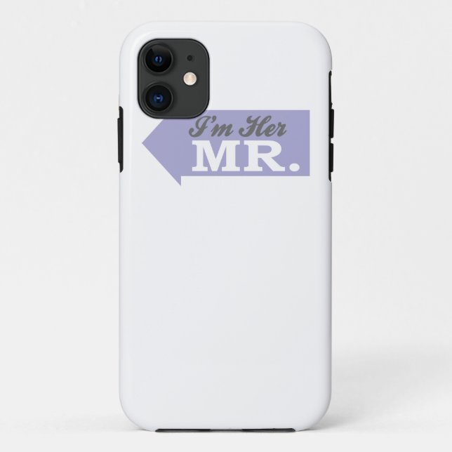 I'm Her Mr. (Violet Arrow) Case-Mate iPhone Case (Back)