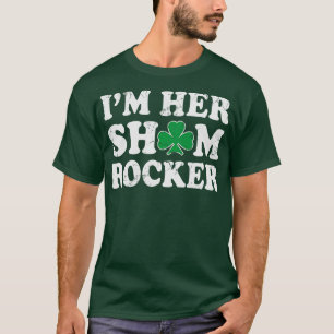 Im Her Shamrocker Couples Irish St Patricks Day T-Shirt