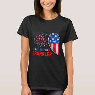 I'm Her Sparkler 4th Of July Funny Couple Costume T-Shirt
