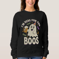 Im Here For The Boos Funny Drinking Ghost