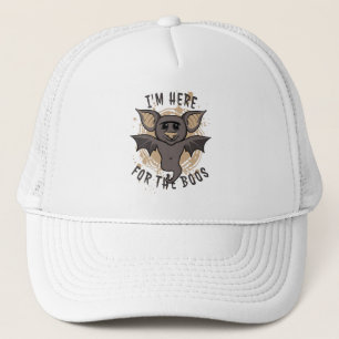 I'm Here for the Boos Trucker Hat