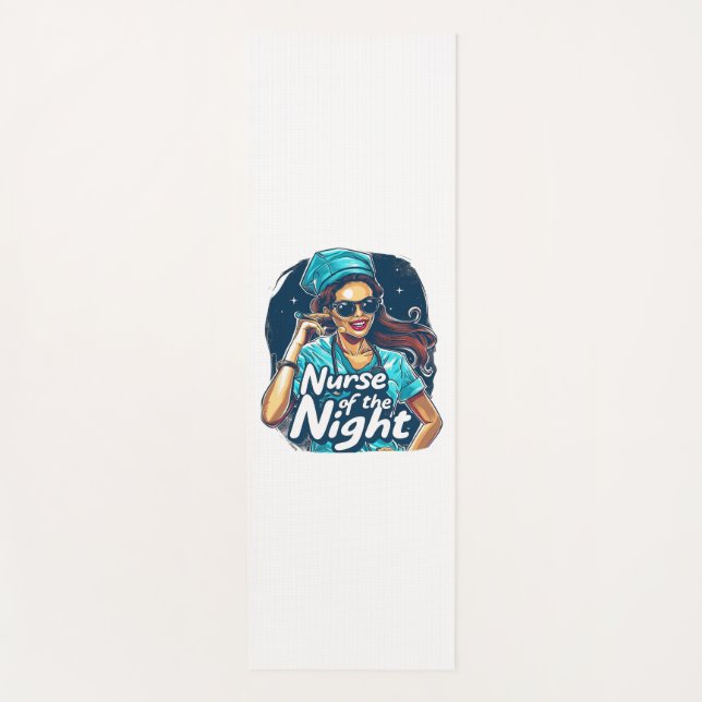 I'm Here for the Boos Yoga Mat (Front)