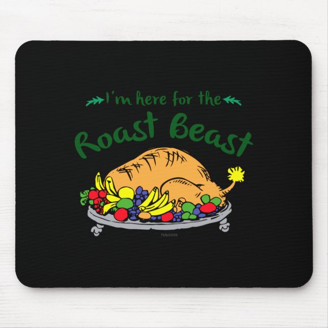 Im Here For The Roast Quote  Mouse Pad (Front)