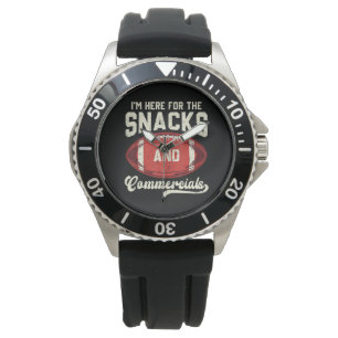 I'm Here For The Snacks And Commercials Football Watch