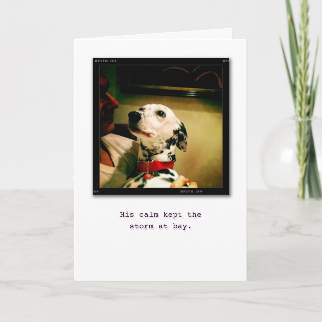 I'm Here for You. Card (Front)