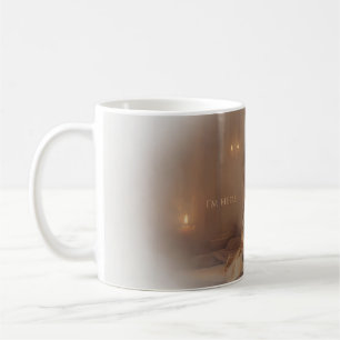 I'm Here Sweet Inner Child Fantasy Art Coffee Mug