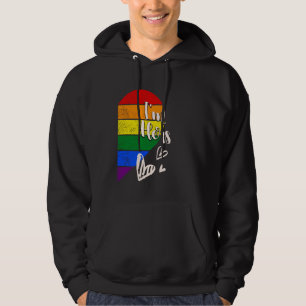 I'm Hers & She's Mine LGBTQ+ Pride Couple Matching Hoodie