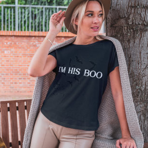 I'm His Boo Funny Halloween T-Shirt