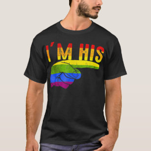 Im His Hes Mine for Gay Couple Matching Outcome LG T-Shirt