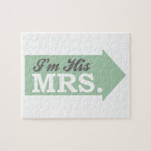 I'm His Mrs. (Green Arrow) Jigsaw Puzzle