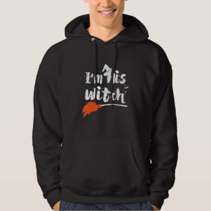I'm His Witch Matching Halloween Costumes For Cou Hoodie