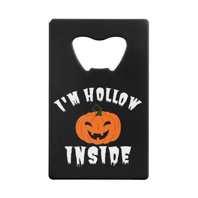 I'm Hollow Inside Pumkin Jack O Lantern (Front)