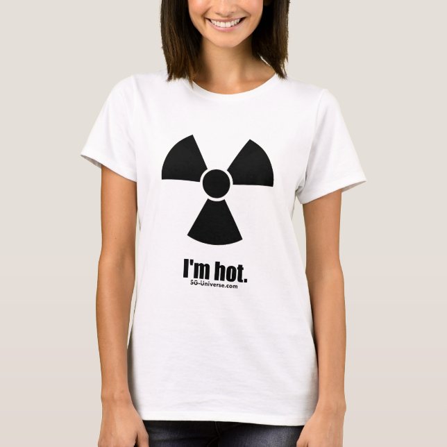 I'm Hot Women's Light Shirt (Front)