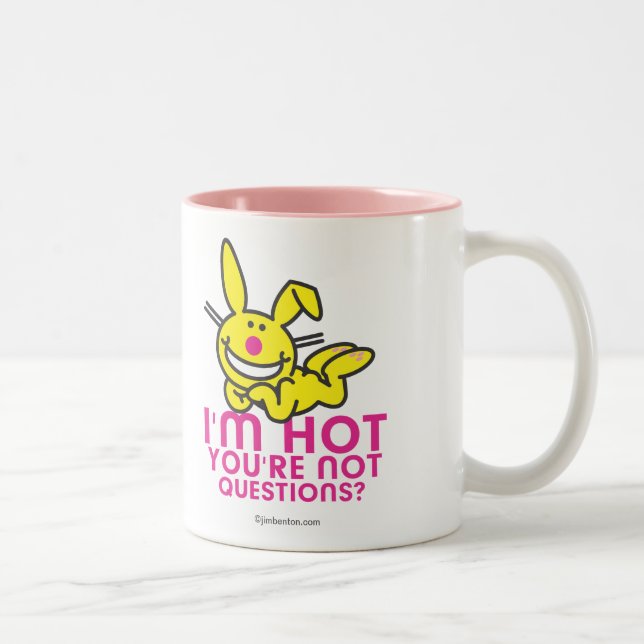 I'm Hot You're Not Two-Tone Coffee Mug (Right)