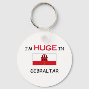 I'm HUGE In GIBRALTAR Key Ring