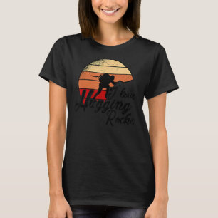 I'm Hugging Rocks Climber Bouldering Boulder Climb T-Shirt