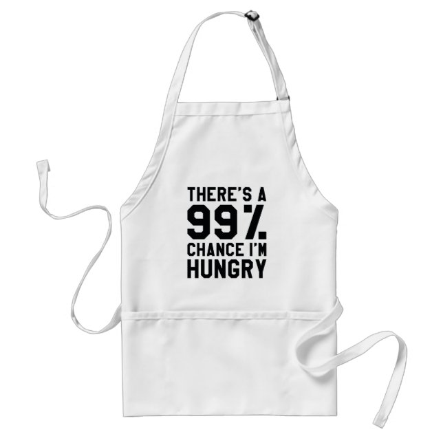 I'm Hungry Standard Apron (Front)