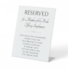 I'm In Heaven For Wedding Mother of Bride Reserved