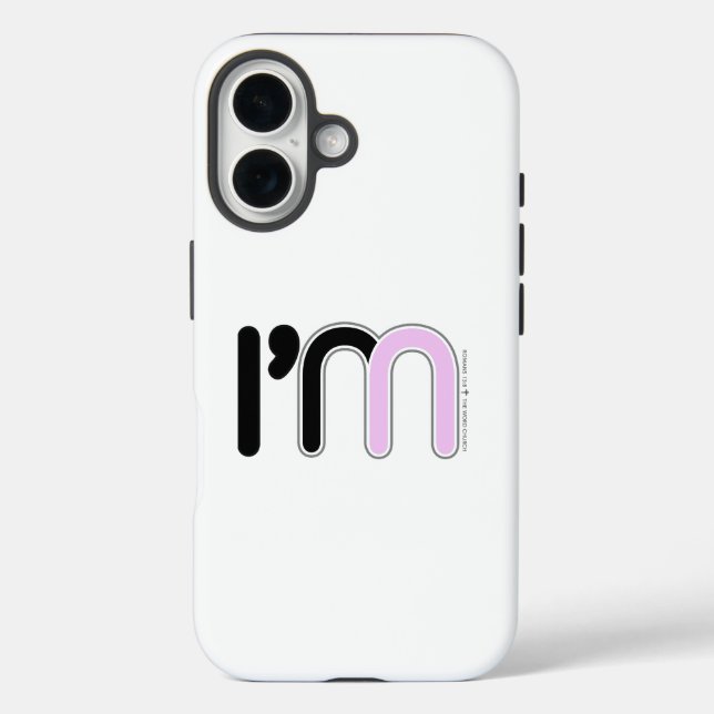 I'm IN iPhone Case-Mate Tough Apple Case (Back)