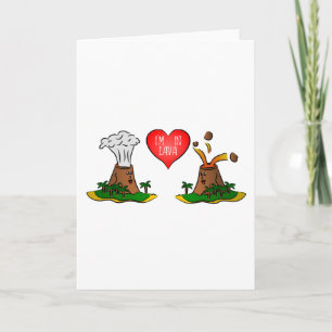 I'm in Lava - Science Valentine's Day Card