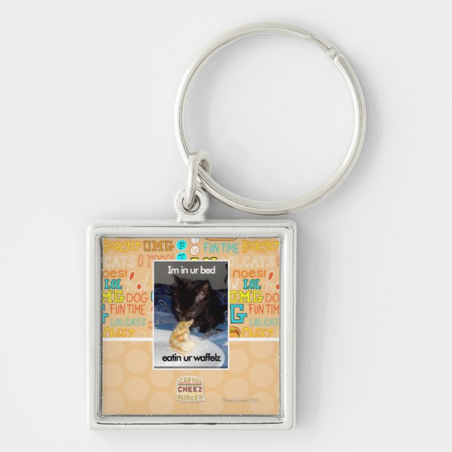 Im in ur bed key ring (Front)