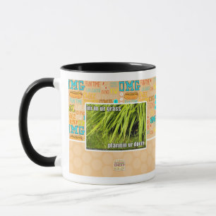 im in ur grass mug