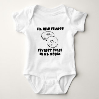 IM Into Fitness - Bagels Baby Bodysuit
