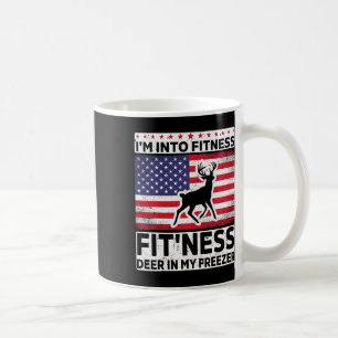 I'm Into Fitness Deer Freezer Funny Dad Hunter Dee Coffee Mug