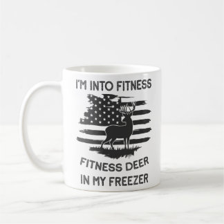 I'm Into Fitness Fitness Deer in My Freezer Coffee Mug