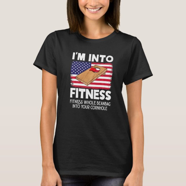 I'm Into Fitness Fitness Whole Beanbag Into your C T-Shirt (Front)