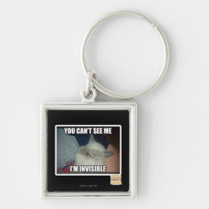 I'm Invisible Key Ring