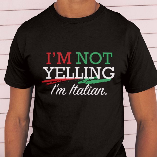 I'm Italian T-Shirt (Creator Uploaded)