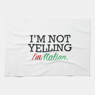 I'm Italian Tea Towel