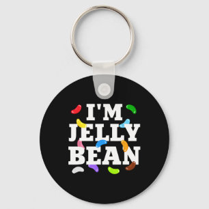I'm Jelly Bean Halloween Candy Costume Key Ring
