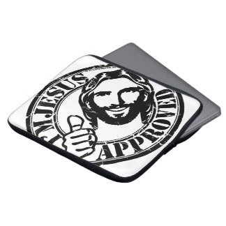 I'm Jesus Approved Laptop Cover