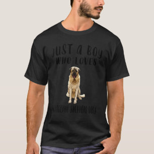 Im Just A Boy Who Loves Anatolian Shepherd Dogs T-Shirt